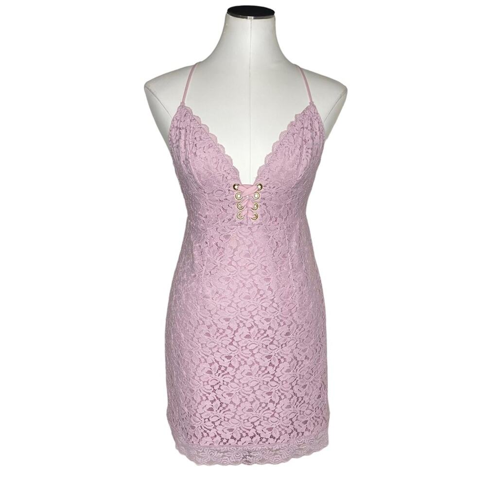 Victoria’s Secret Dream Angels Floral Lace Slip Dress - Picture 3 of 11